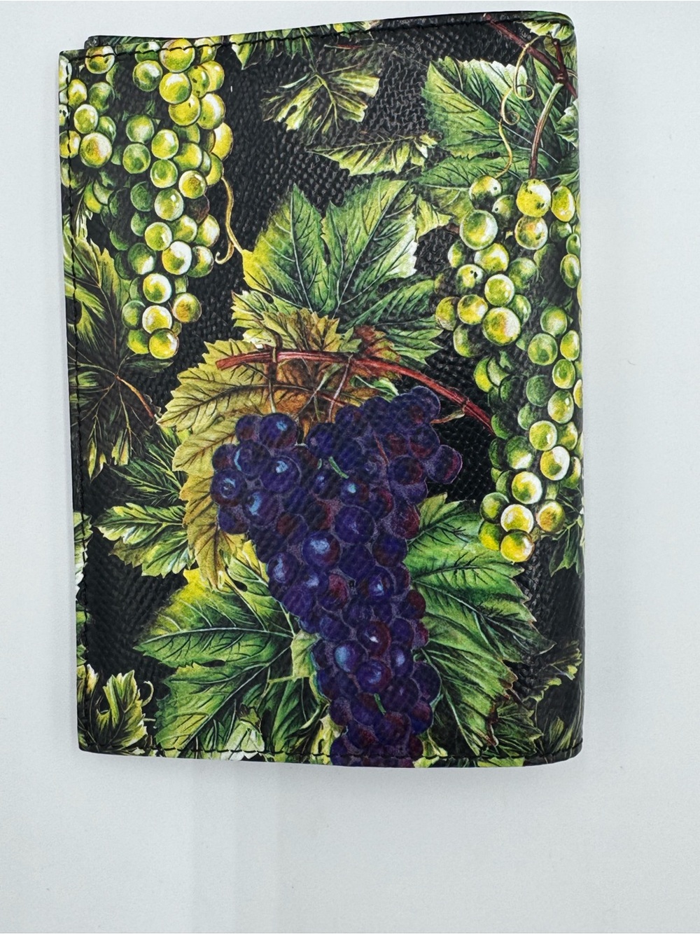 Dolce & Gabbana Passport Holder with Grape Motif - NIB - Picture 3 of 6